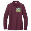 Women's Silk Touch Long Sleeve Polo Thumbnail