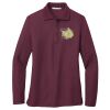 Women's Silk Touch Long Sleeve Polo Thumbnail