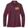 Women's Silk Touch Long Sleeve Polo Thumbnail