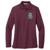 Women's Silk Touch Long Sleeve Polo Thumbnail