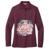 Women's Silk Touch Long Sleeve Polo Thumbnail