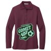 Women's Silk Touch Long Sleeve Polo Thumbnail