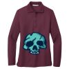 Women's Silk Touch Long Sleeve Polo Thumbnail