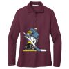 Women's Silk Touch Long Sleeve Polo Thumbnail